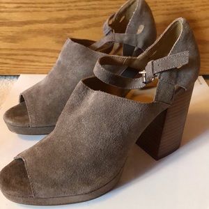 Urban Outfitters suede heels